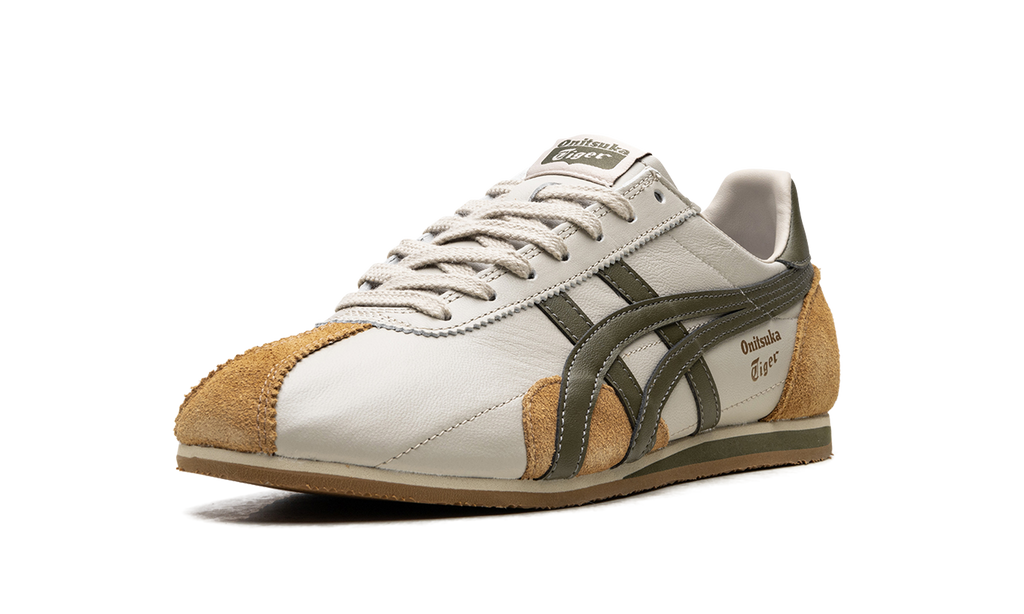 Onitsuka Tiger Runspark Sneakers - Beige Olive Green Mustard Yellow
