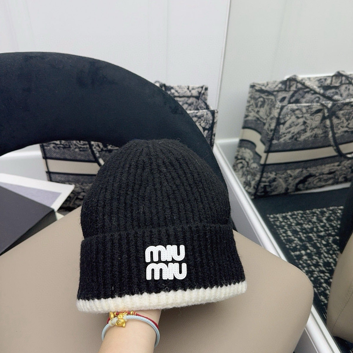 Miu Miu Knitted Beanie